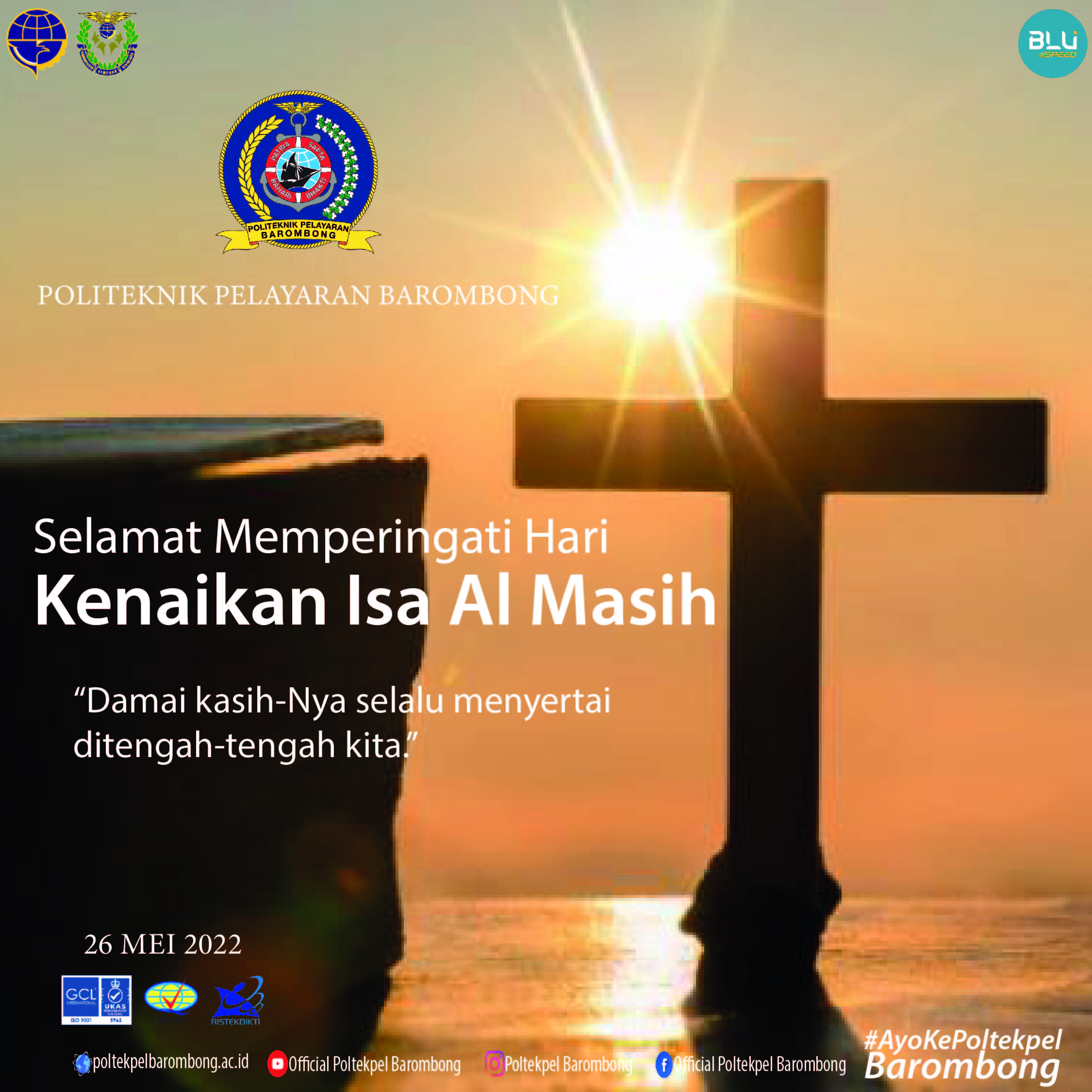 Read more about the article Selamat Memperingati Hari Kenaikan Isa Al Masih