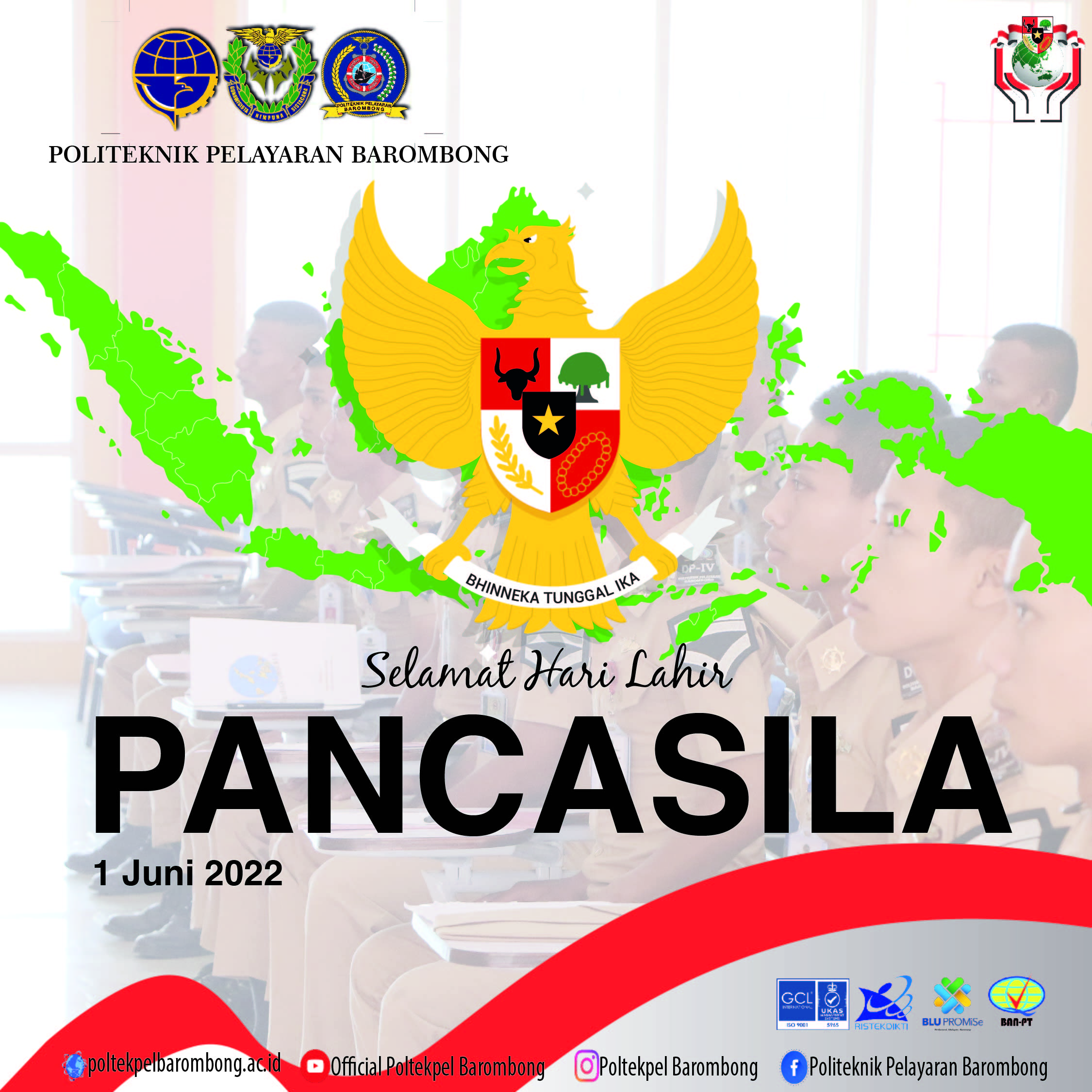 Read more about the article Selamat Hari Jadi Pancasila 1 Juni 2022