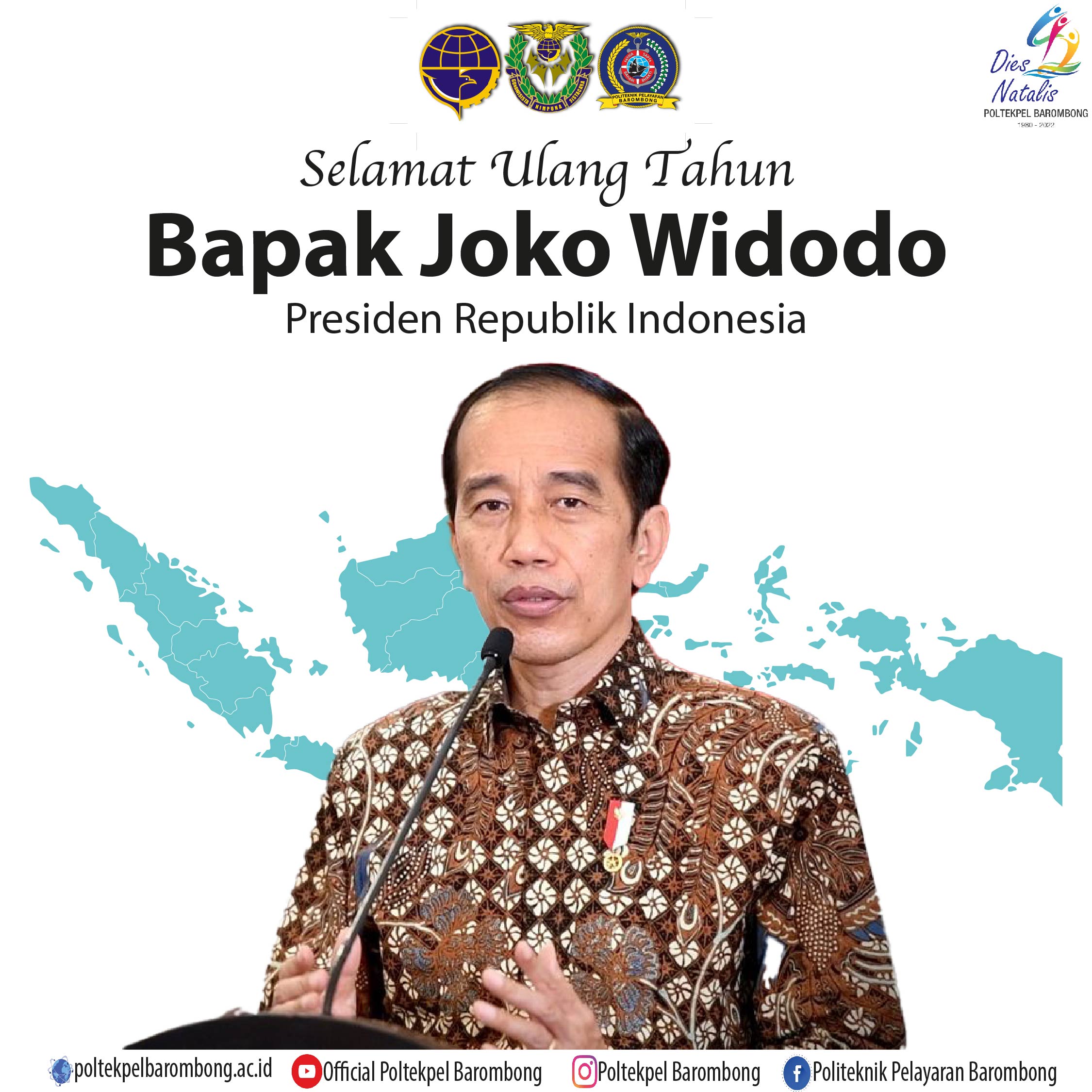 You are currently viewing Selamat ulang tahun ke-61 untuk Presiden Republik Indonesia, Bapak Ir. H. Joko Widodo