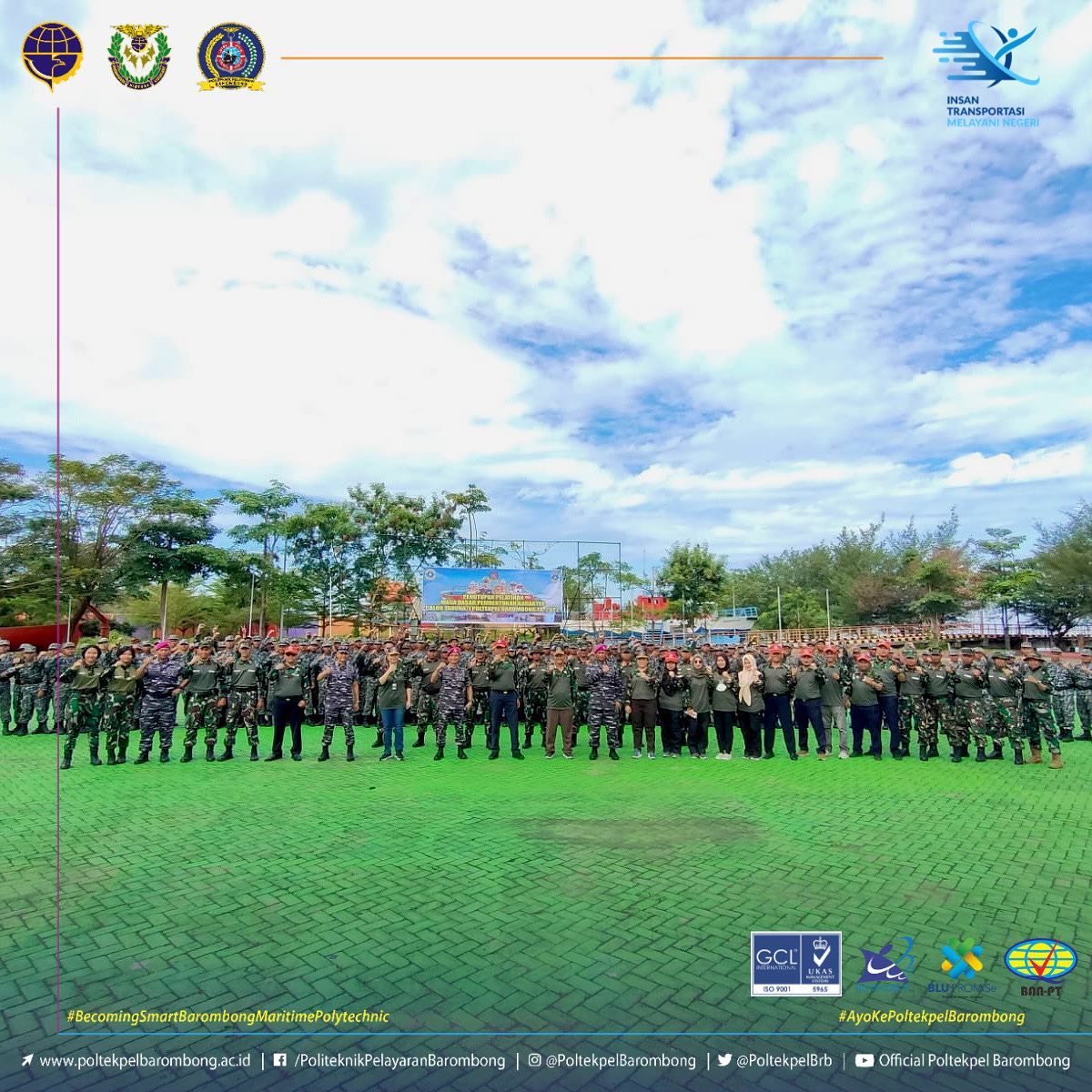 You are currently viewing Penutupan Diklat Masa Dasar Pembentukan Karakter (Madatukar) taruna Mandiri Angkatan 67 Politeknik Pelayaran Barombong.