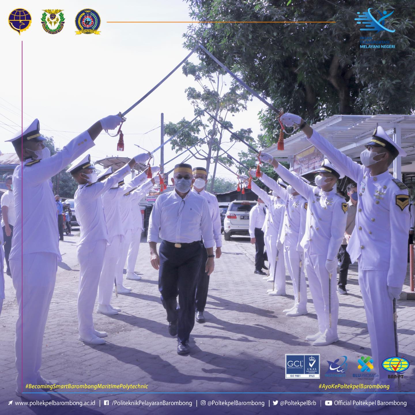 You are currently viewing PERESMIAN GEDUNG KANTOR BAROMBONG MARITIME POLYTECHNIC MANNING AGENCY & PELETAKAN BATU PERTAMA PEMBANGUNAN GEDUNGMESS PERWIRA POLITEKNIK PELAYARAN BAROMBONG