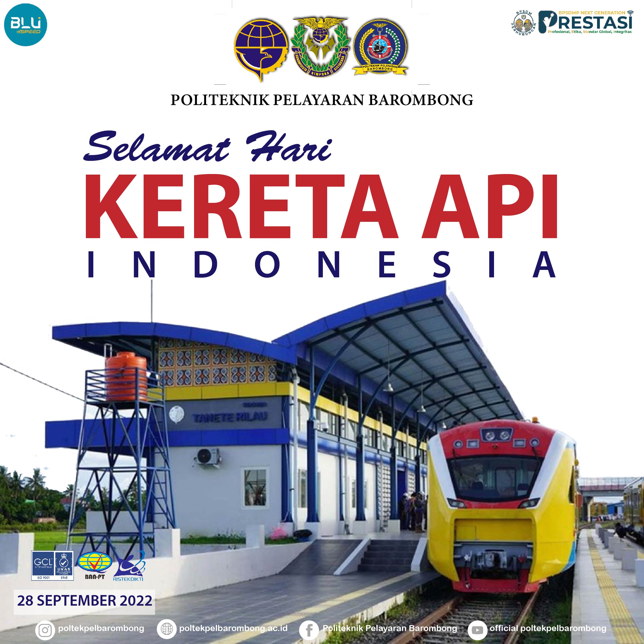 Read more about the article SELAMAT HARI KERETA API INDONESIA 28 September 2022