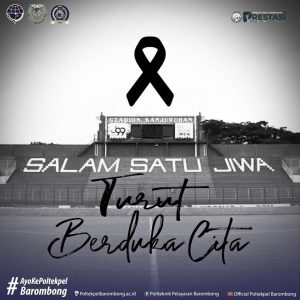 Read more about the article Turut Berduka Cita atas tragedi di Stadion Kanjuruhan Malang.<br>“Tak ada Sepak Bola yang seharga Nyawa”