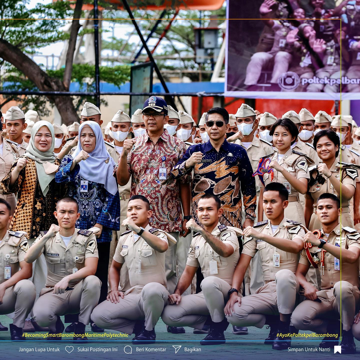 You are currently viewing Kegiatan Serah Terima Taruna & Taruni Politeknik Pelayaran Banten