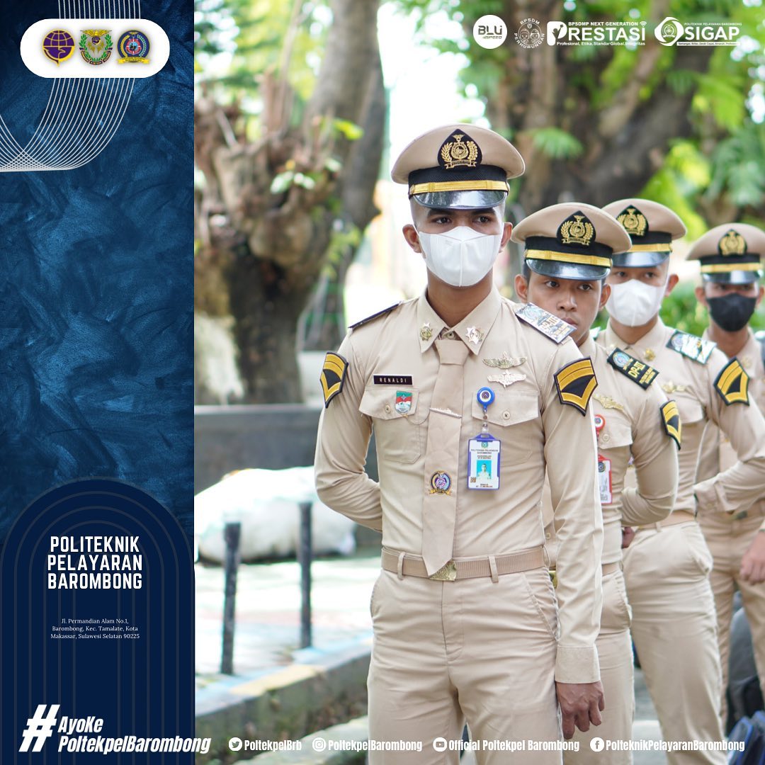 You are currently viewing Taruna-Taruni Politeknik Pelayaran Barombong back to Campus, Selamat datang kembali di Kampus tercinta, Taruna/i angkatan 66,67, dan 68 setelah libur Nataru