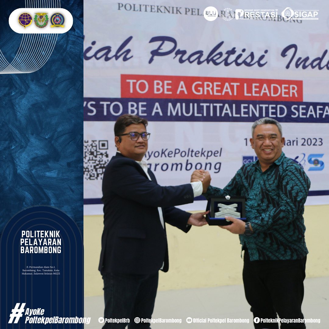 Read more about the article Kuliah Praktisi Industri “To Be A Great Leader and Let’s To Be A Multitalented Seaferer” (17/02)