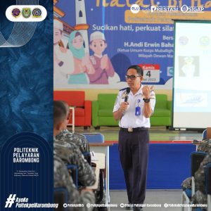 Read more about the article Politeknik Pelayaran Barombong Memberikan Pembekalan Melaksanakan Praktek Laut kepada taruna DP IV Pembentukan angkatan 67, Rabu(10/05)