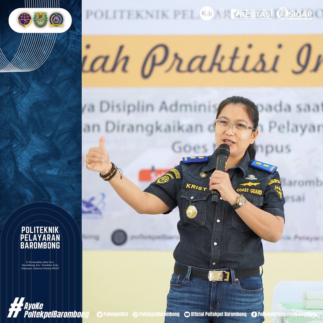 Read more about the article Kuliah Praktisi Industri oleh Kantor Syahbandar Utama Makassar, Sabtu(13/05)