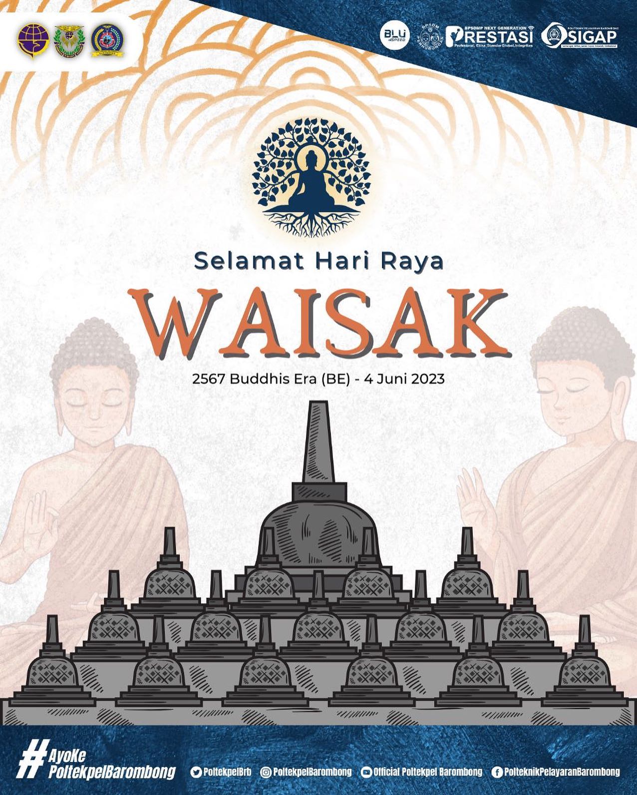 Read more about the article Selamat Hari Raya Waisak 2567 BE – 4 Juni 2023