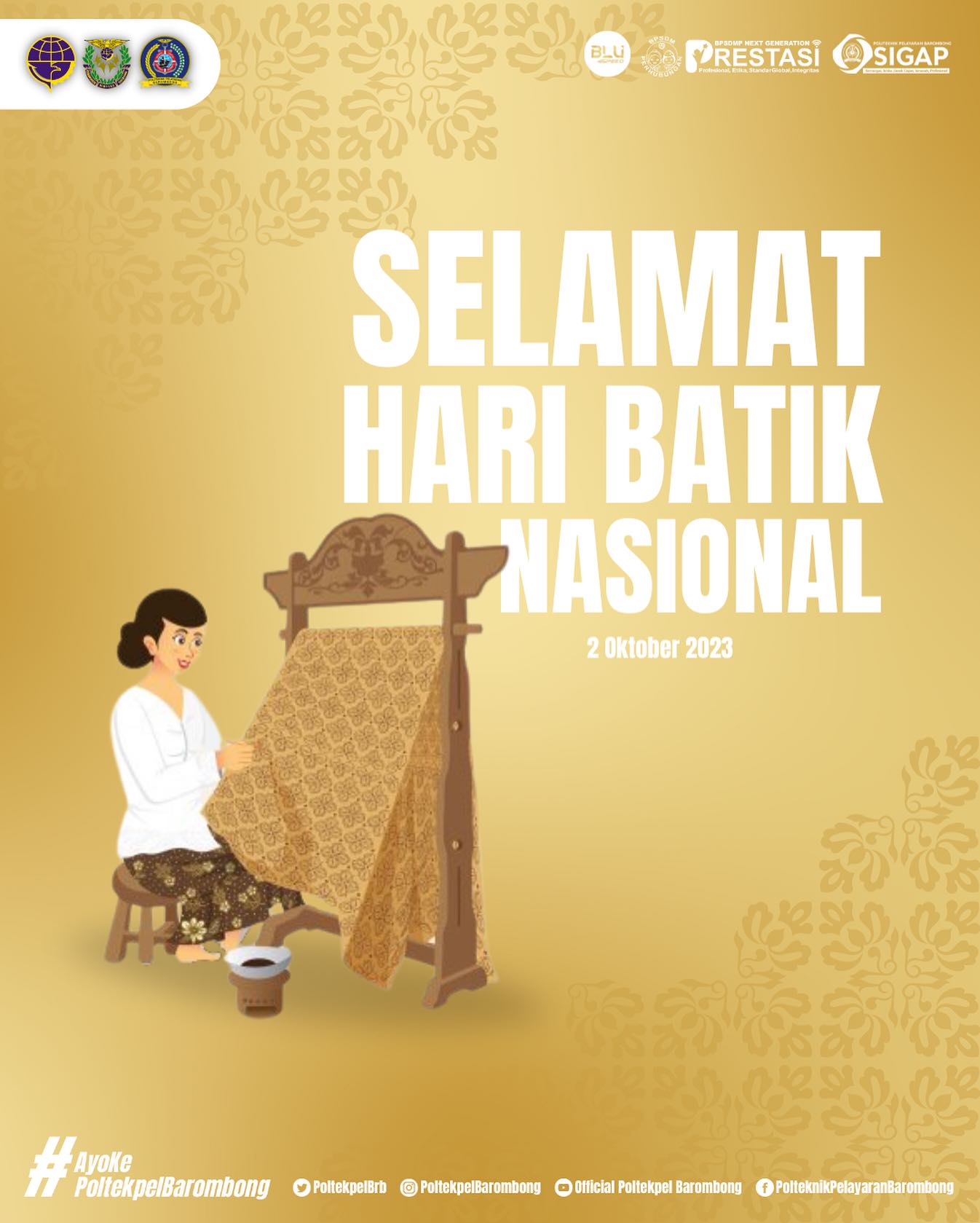 Read more about the article Selamat Hari Batik Nasional 2 Oktober 2023