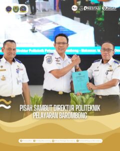 Read more about the article Pisah Sambut Direktur Politeknik Pelayaran Barombong, Kamis(26/10)