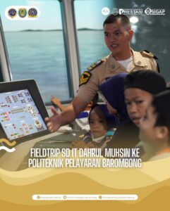 Read more about the article Keseruan Siswa-Siswi SDIT Darul Muhsin dalam Kunjungan ke Politeknik Pelayaran Barombong, Kamis(30/11)