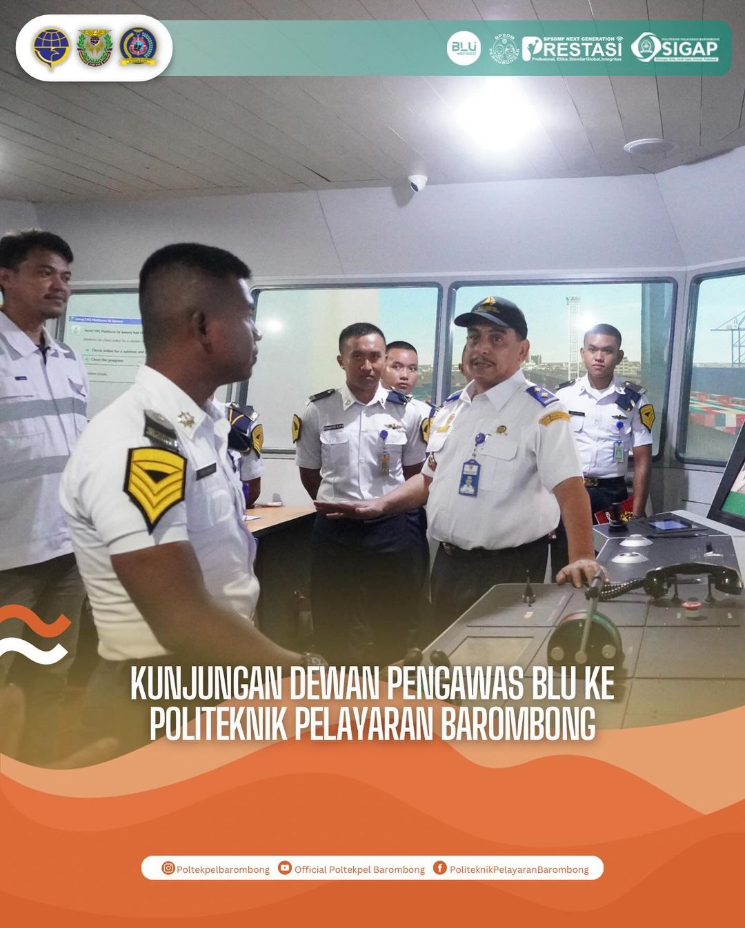 Read more about the article Kunjungan Dewan Pengawas BLU ke Politeknik Pelayaran Barombong, Senin (22/01)
