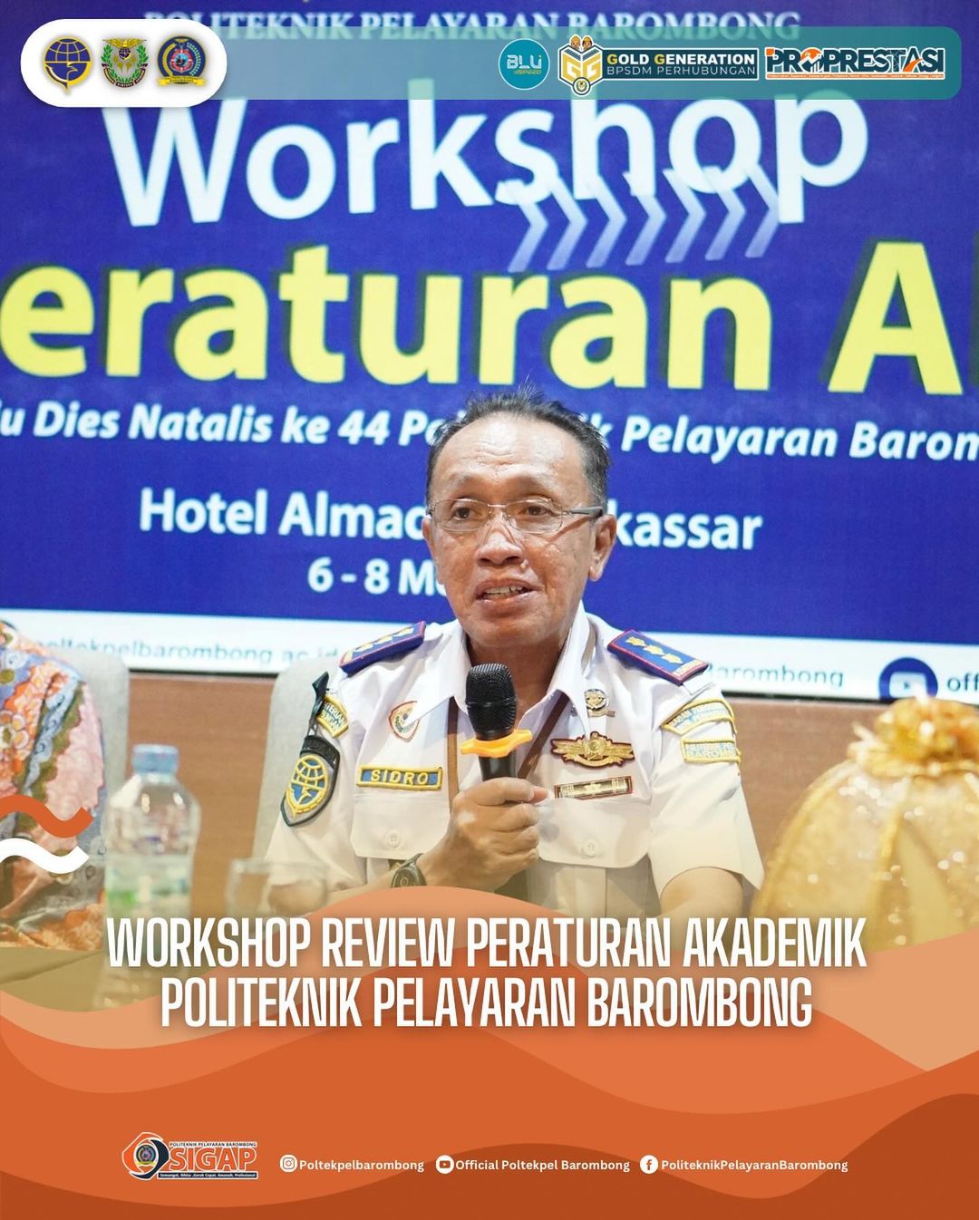 You are currently viewing Workshop Review Peraturan Akademik Politeknik Pelayaran Barombong, Senin(06/05)