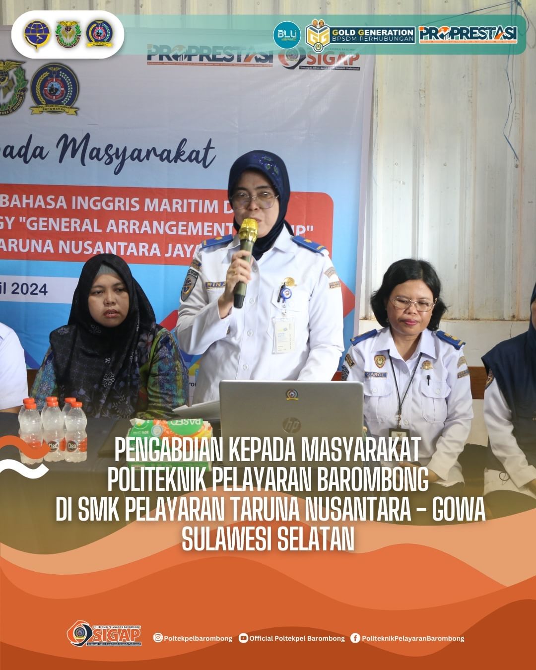 Read more about the article Pengabdian Kepada Masyarakat oleh Dosen Politeknik Pelayaran Barombong di SMK Pelayaran Taruna Nusantara Kab. Gowa Sulawesi Selatan, Selasa (30/04)