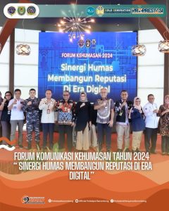 Read more about the article Politeknik Pelayaran Barombong mengikuti Pembukaan Forum Komunikasi Kehumasan 2024, Kamis(16/05)