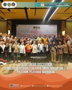 Read more about the article Politeknik Pelayaran Barombong Laksanakan Focus Group Discussion Guna Merancang Kurikulum Diklat SIRE 2.0 Bagi Para Pelaut Indonesia, Kamis(30/05)