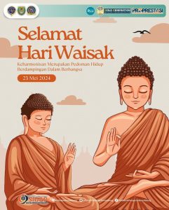 Read more about the article Direktur dan Segenap Civitas Akademika Politeknik Pelayaran Barombong mengucapkan Selamat Hari Waisak 2024/2558 TB Sangha Agung Indonesia