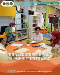 Read more about the article Pelaksanaan Audit Mutu Internal Politeknik Pelayaran Barombong, Senin-Rabu(15-17/07)