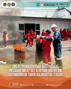 Read more about the article Diklat Pemberdayaan Masyarakat Diklat BST KLM & SKK 60 Mil di Sampit Kotawaringin Timur, Kalimantan Tengah. Kamis(01/08)