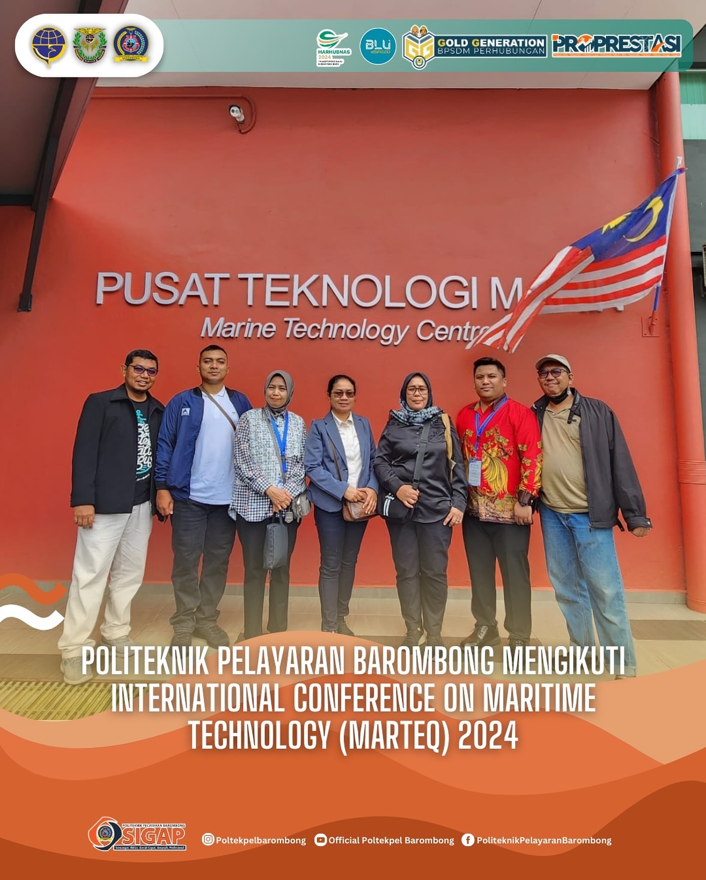 You are currently viewing Dosen Politeknik Pelayaran Barombong mengikuti International Conference On Marine Technology di Malaysia, Senin(30/09)