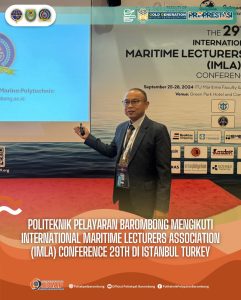 Read more about the article Politeknik Pelayaran Barombong mengikuti International Maritime Lecturers Association (IMLA) ke-29, Selasa(01/10)