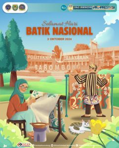 Read more about the article Selamat Hari Batik Nasional! Mari lestarikan dan banggakan warisan budaya kita yang kaya ini. Batik bukan sekadar kain, tapi juga cerita dan identitas bangsa