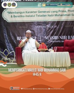 Read more about the article Memperingati Maulid Nabi Muhammad SAW, Rabu (02/10)