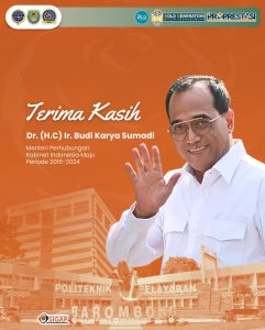 Read more about the article Terima Kasih kepada Bapan Dr. (H.C) Ir. Budi Karya Sumadi atas Pengabdiannya sebagai Menteri Pergubungan dalam Kabinet Indonesia Maju Periode 2016-2024