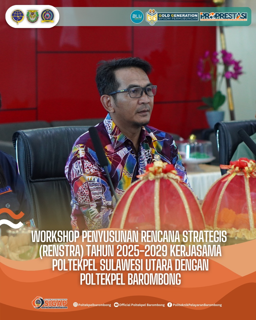 Read more about the article Workshop Penyusunan Rencana Strategis (Renstra) Tahun 2025-2029 Kerjasama Politeknik Pelayaran Sulawesi Utara dengan Politeknik Pelayaran Barombong, Rabu (23/10)