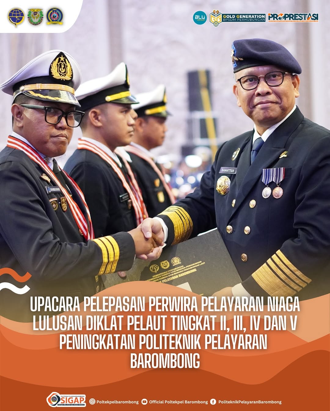 Read more about the article Politeknik Pelayaran Barombong melepas 399 Perwira Pelayaran Niaga, Rabu (04/12)